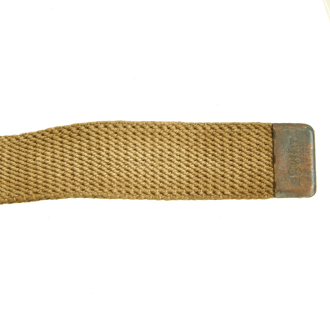 Original U.S. WWI Hate Belt made from U.S. Trouser Belt with 29 Attached Items