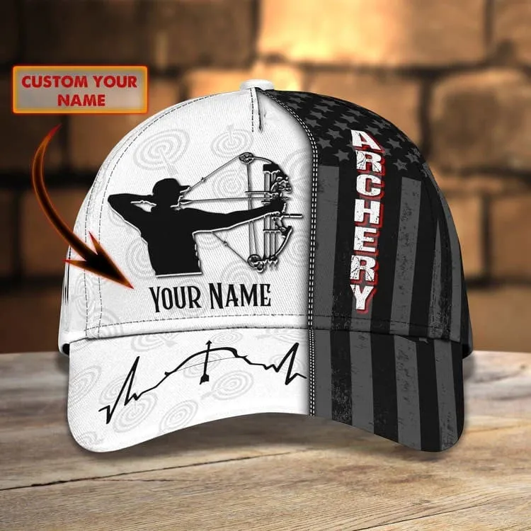 Personalized Archery Old Man Cap, I'm Old doesn't mean you're out of the range, Archery Hat for Grandpa