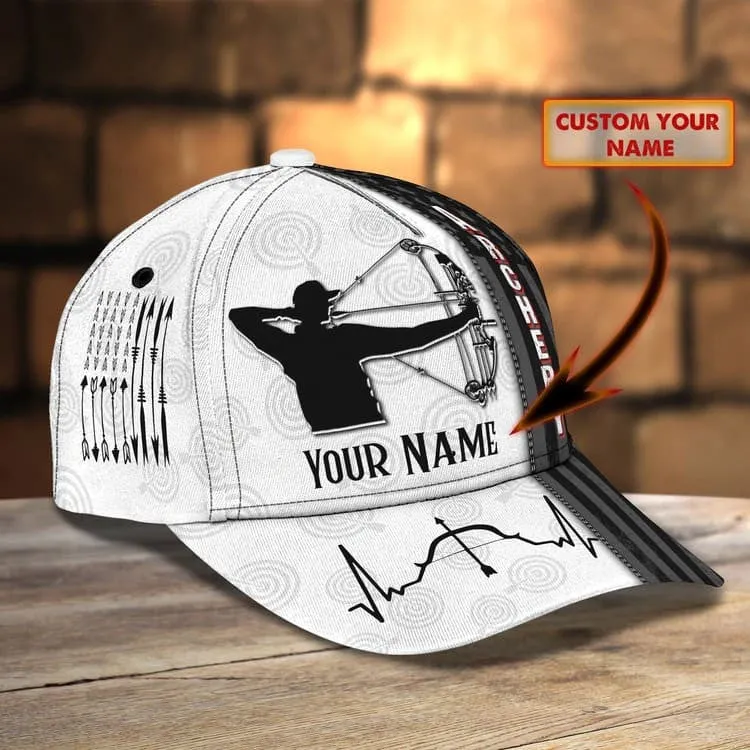 Personalized Archery Old Man Cap, I'm Old doesn't mean you're out of the range, Archery Hat for Grandpa