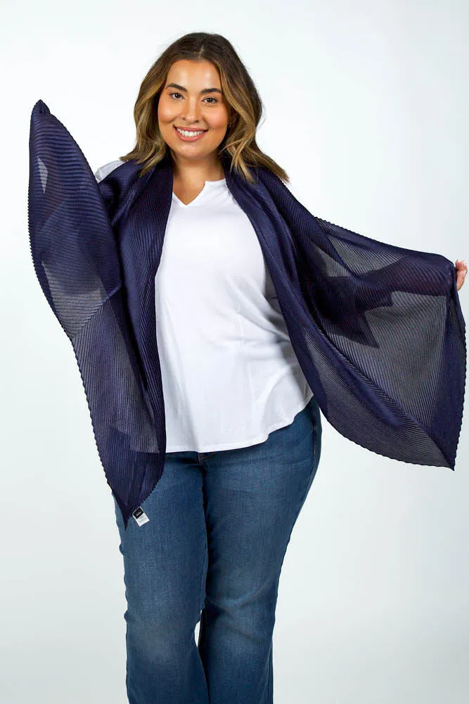 PLEATED RADIANCE WRAP