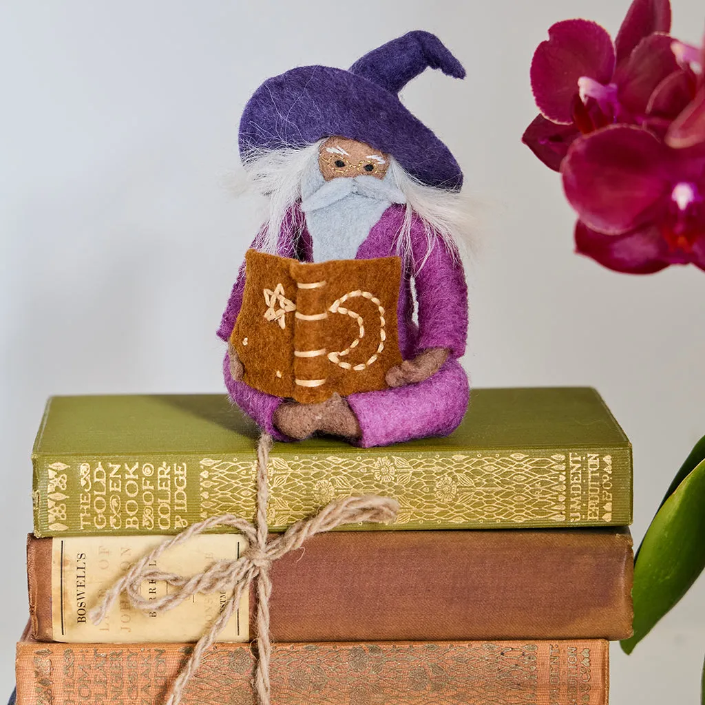 Reading Wizard Ornament