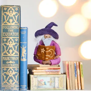 Reading Wizard Ornament