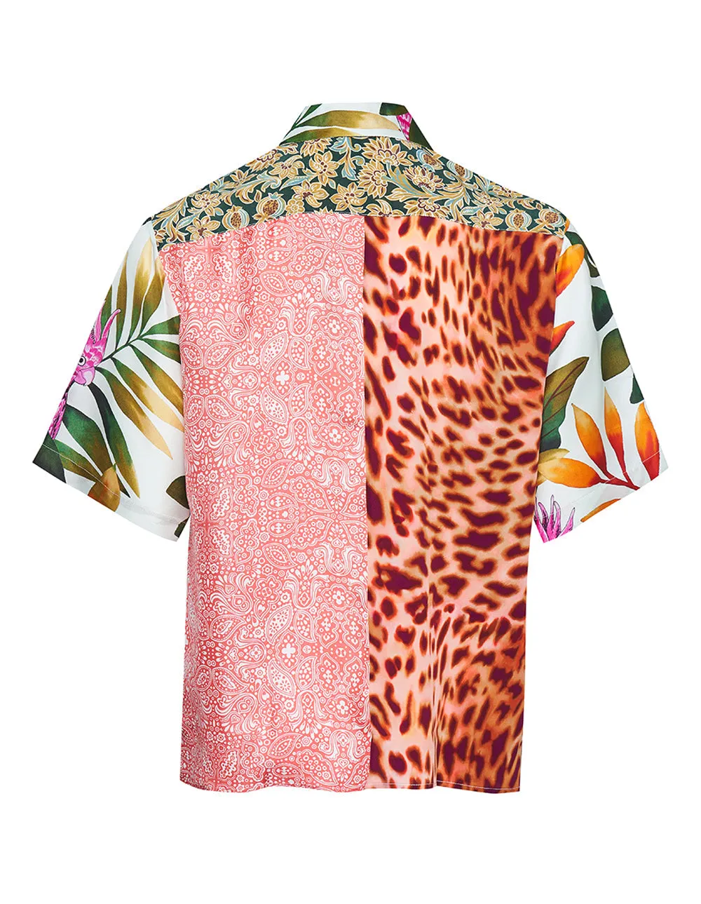 Regenerated Silk Scarves Bowling Top