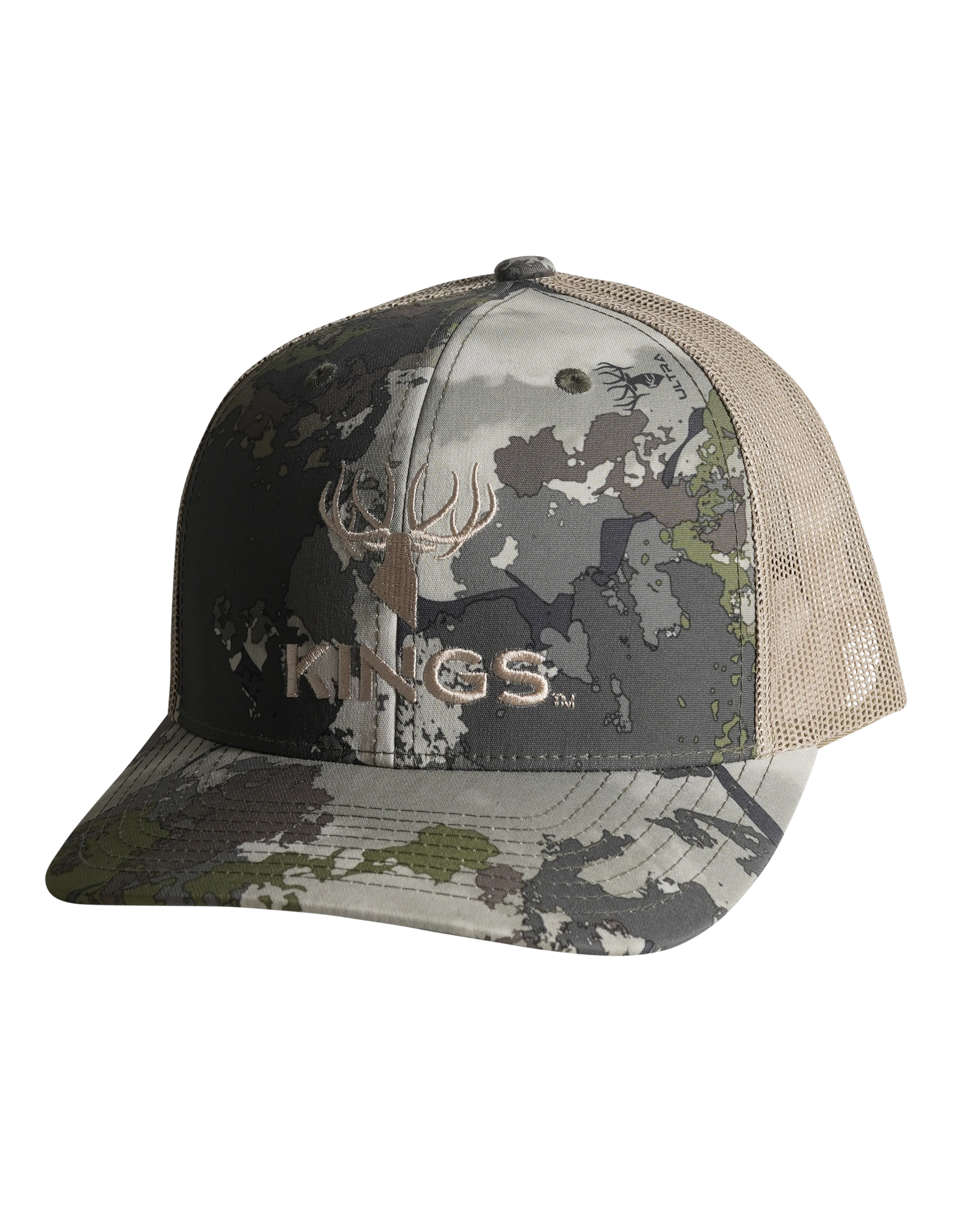 Richardson Camo Logo Snapback Cap