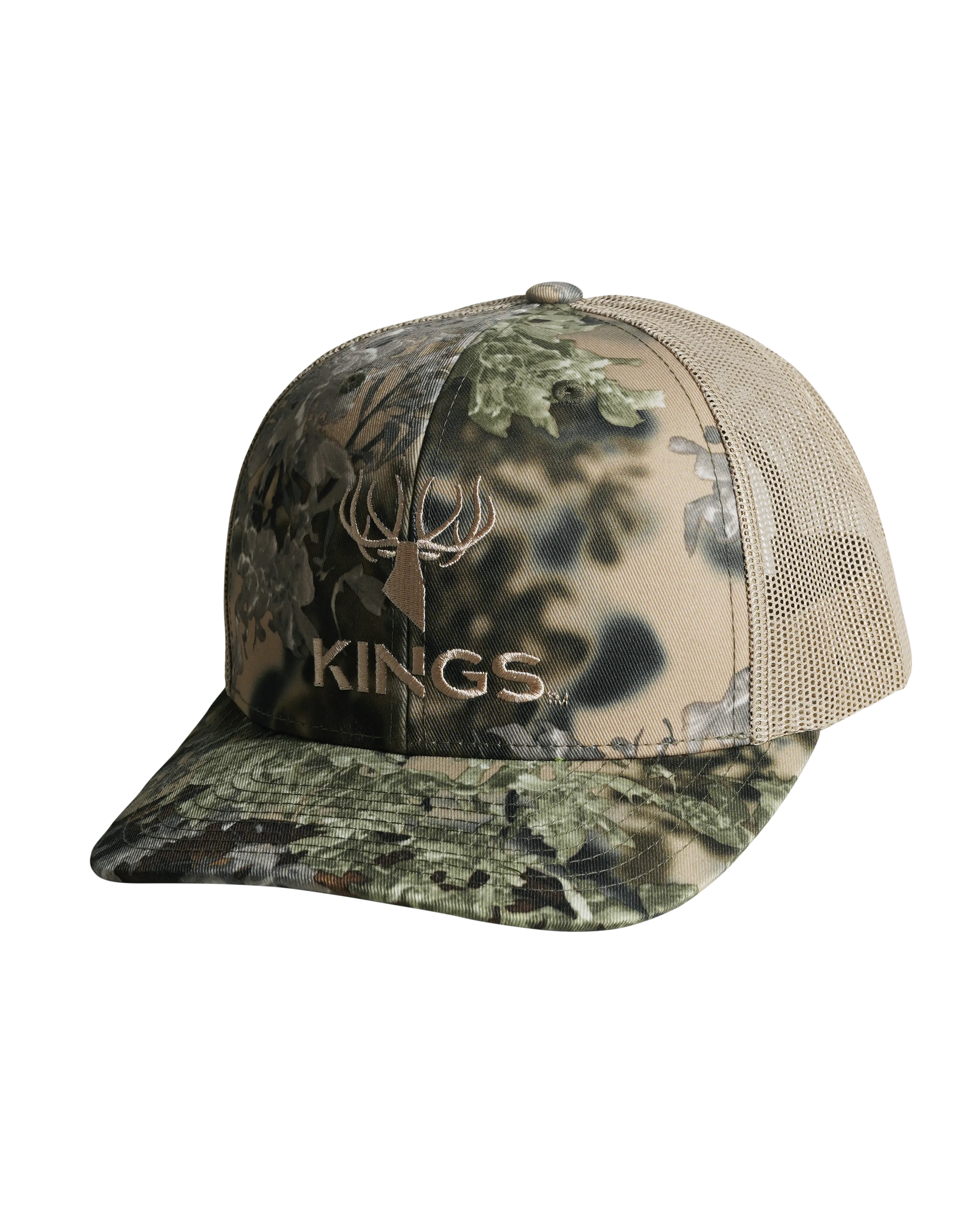 Richardson Camo Logo Snapback Cap