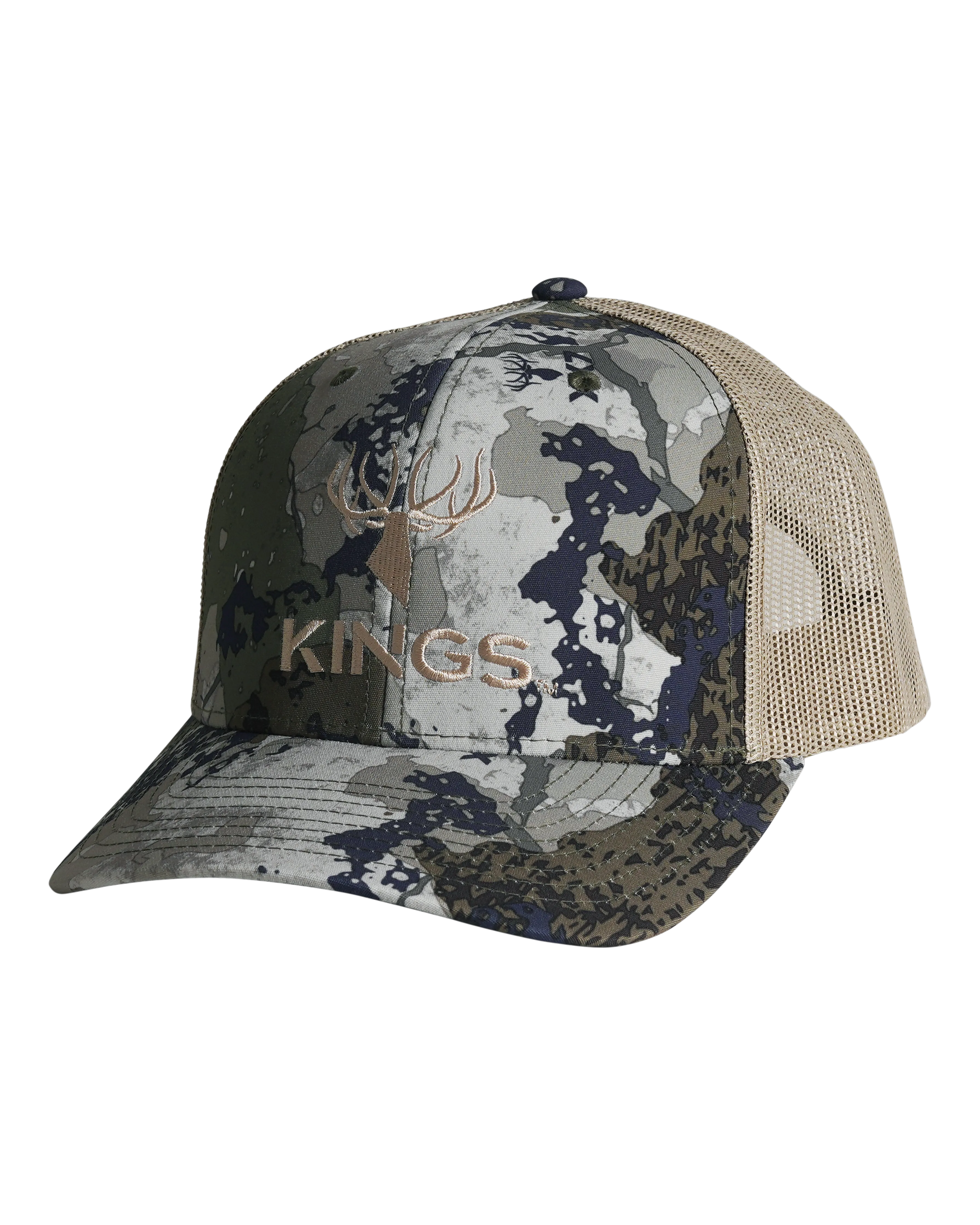 Richardson Camo Logo Snapback Cap