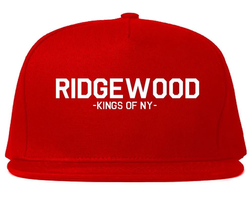 Ridgewood Queens Kings Of NY Snapback Hat Cap