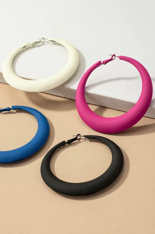 Sandra Hoop Earrings