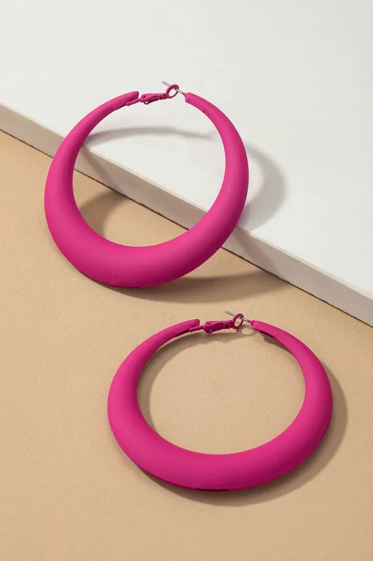 Sandra Hoop Earrings