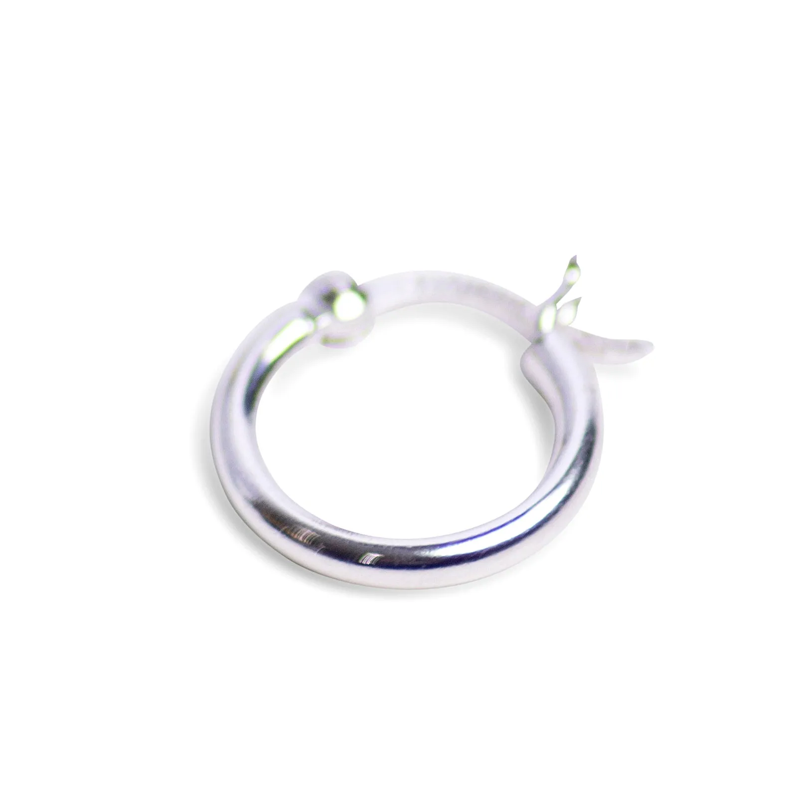 Silver Small Hoop Earrings