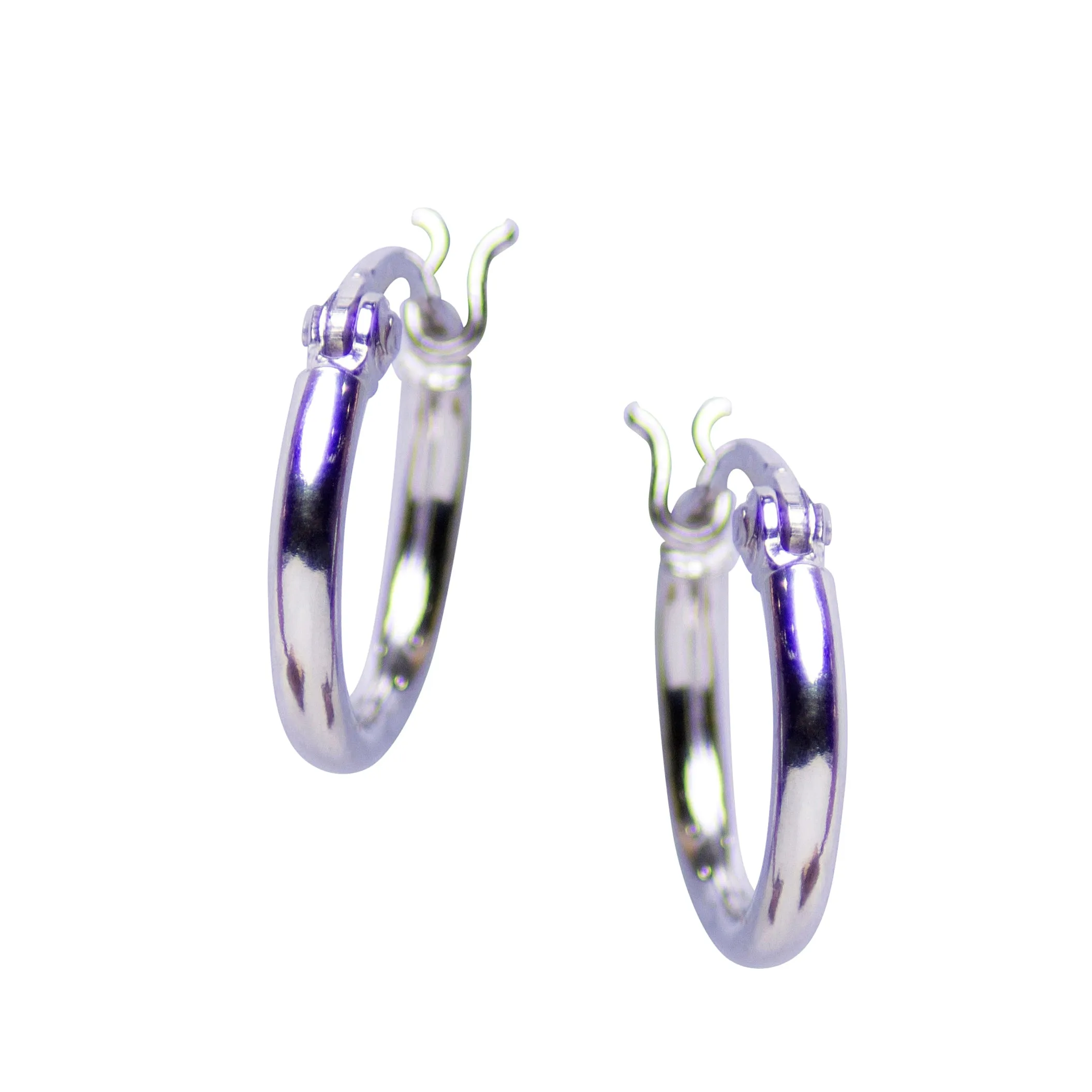 Silver Small Hoop Earrings