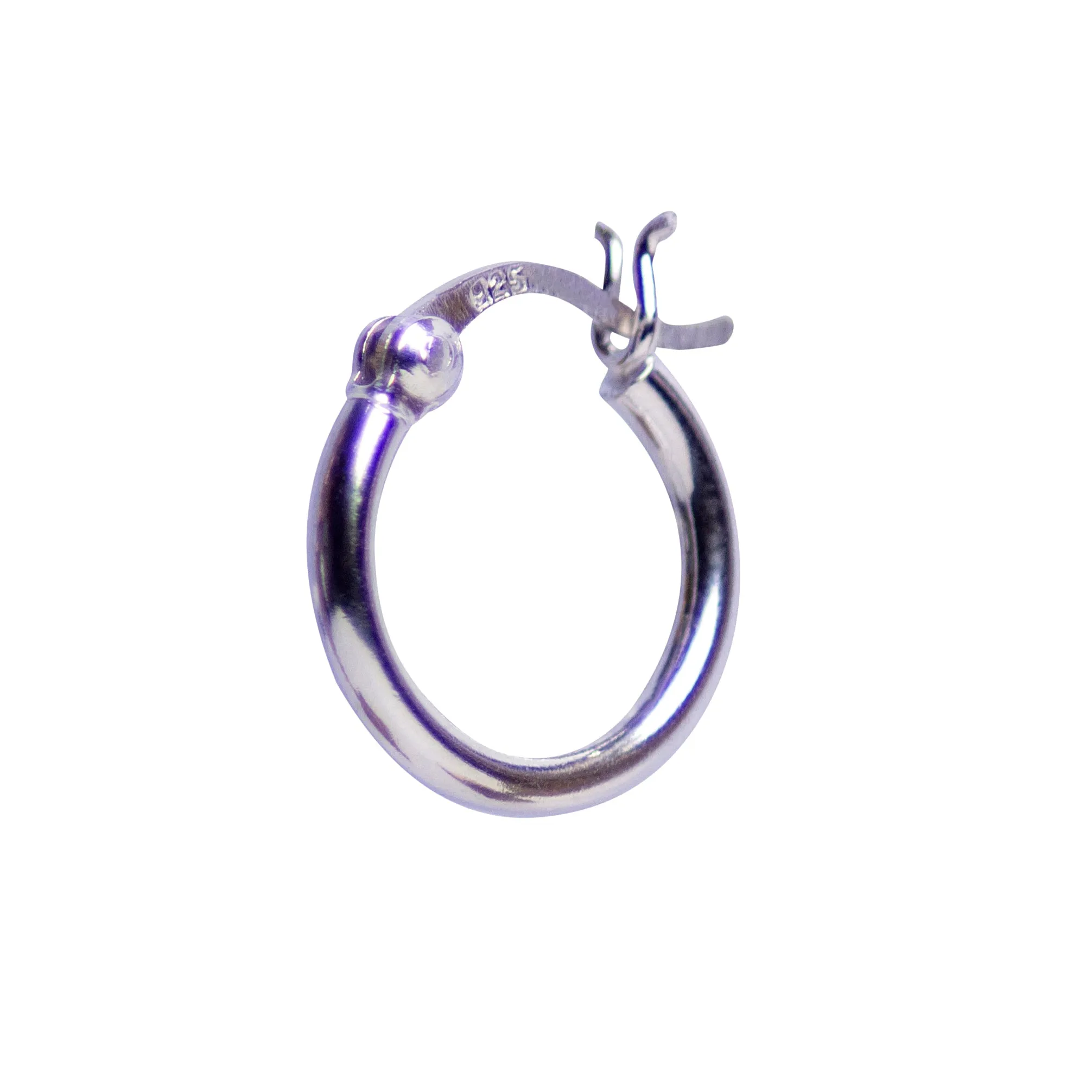 Silver Small Hoop Earrings