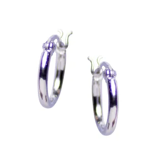 Silver Small Hoop Earrings