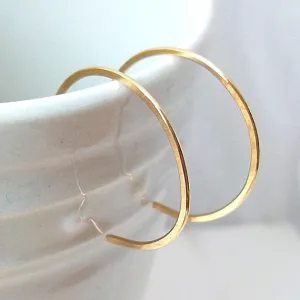 Small Gold Fill Hoop Earrings