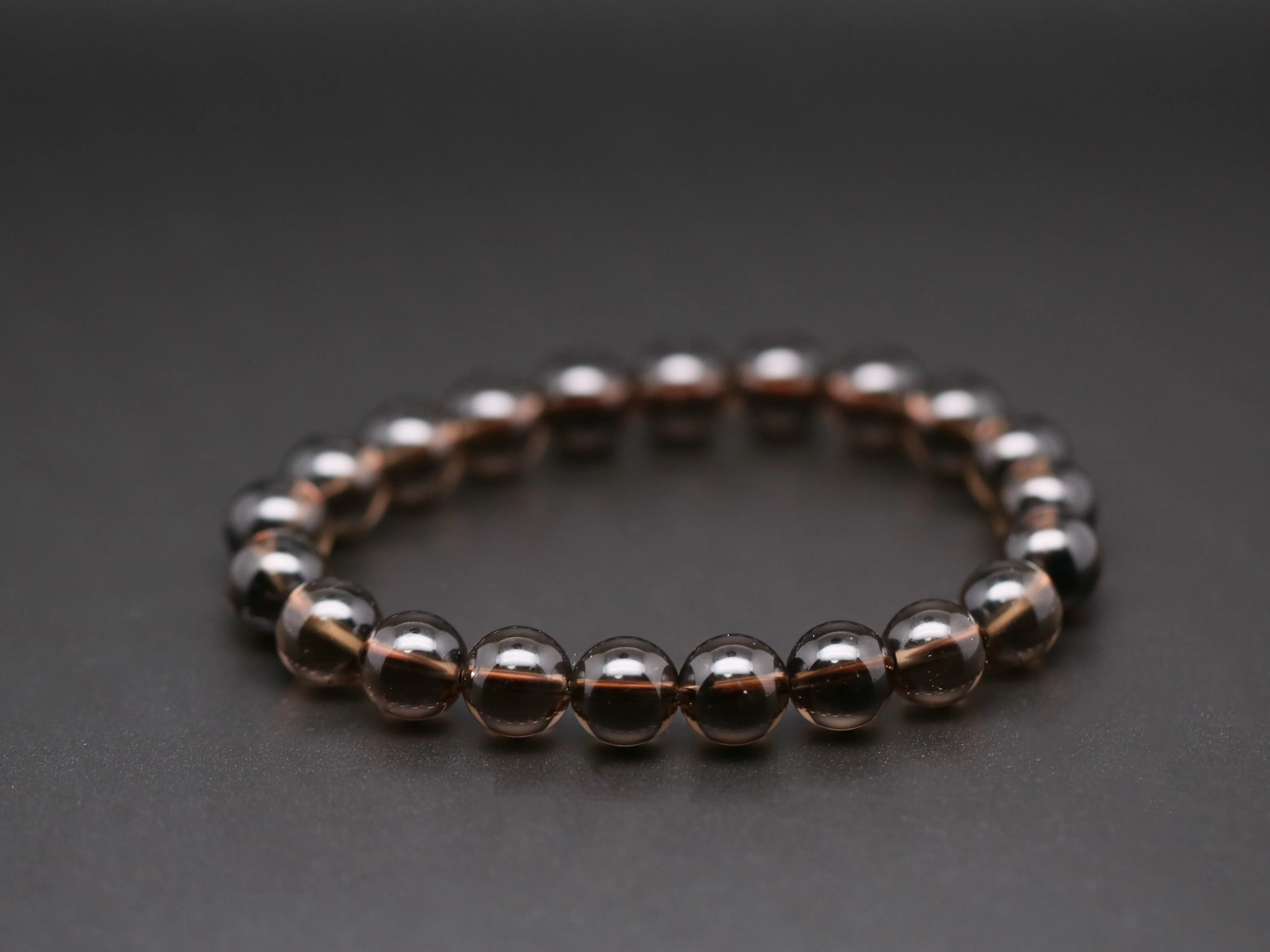 Smoky quartz bracelets