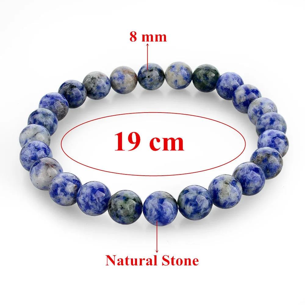 Tiger Eye Love Buddha Natural Stone Bracelet For Women & Men