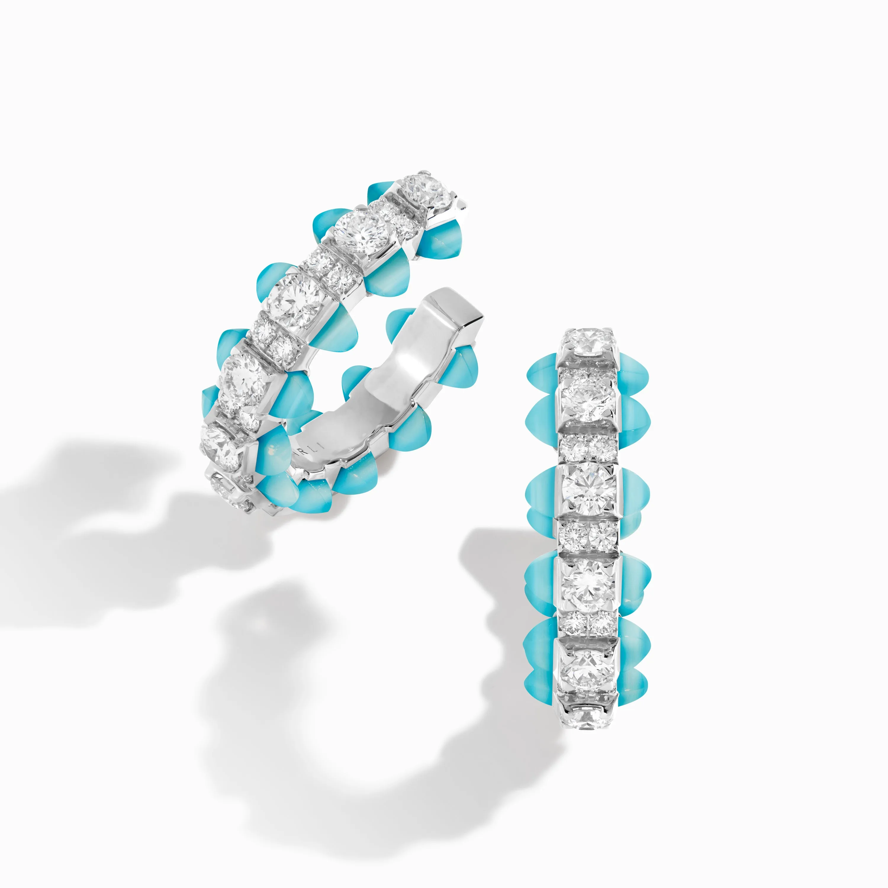 Tip-Top Diamond Small Hoop Earrings