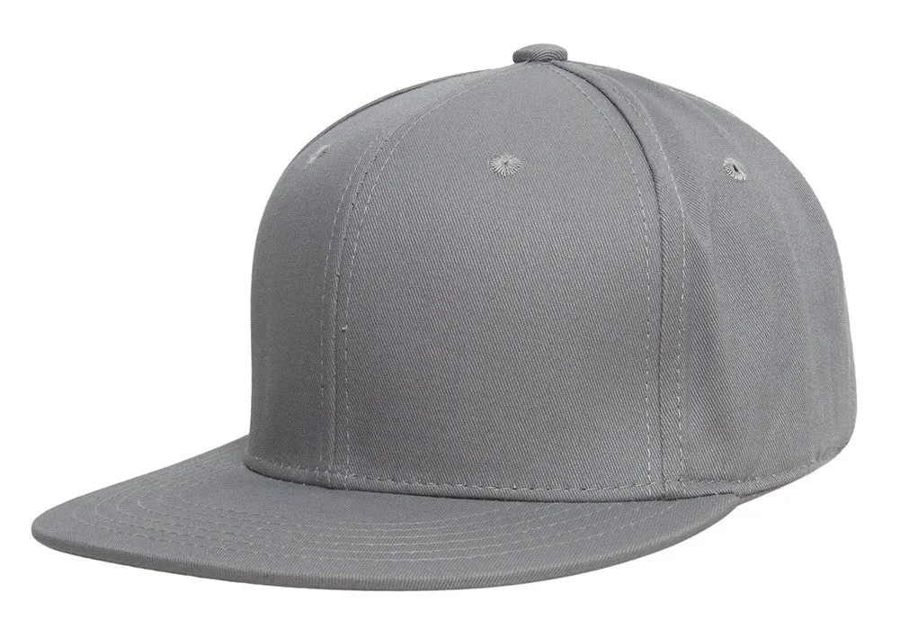 TopHeadwear Cotton Flat Bill Snapback