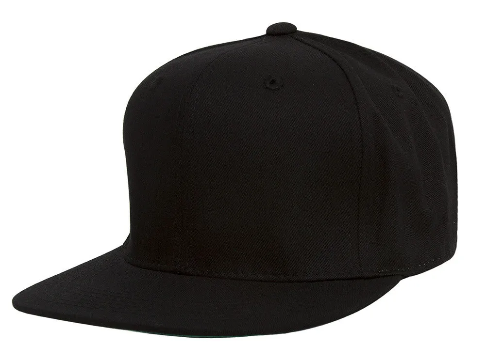 TopHeadwear Cotton Flat Bill Snapback