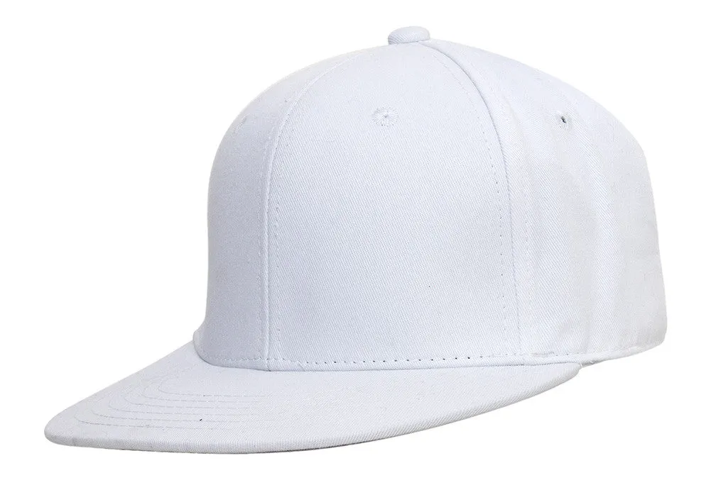 TopHeadwear Cotton Flat Bill Snapback