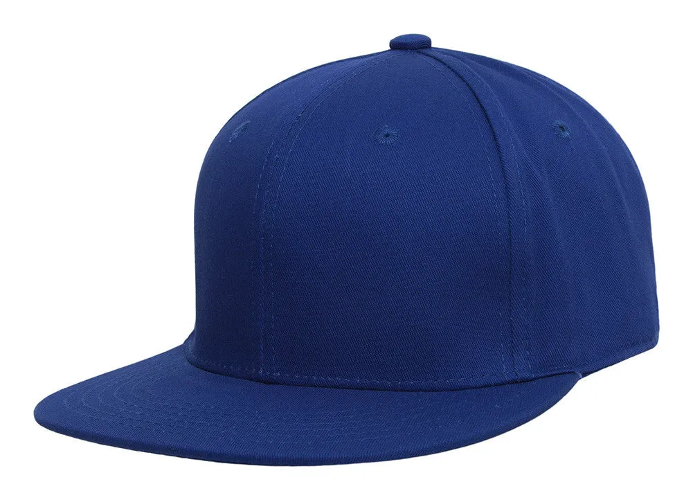 TopHeadwear Cotton Flat Bill Snapback