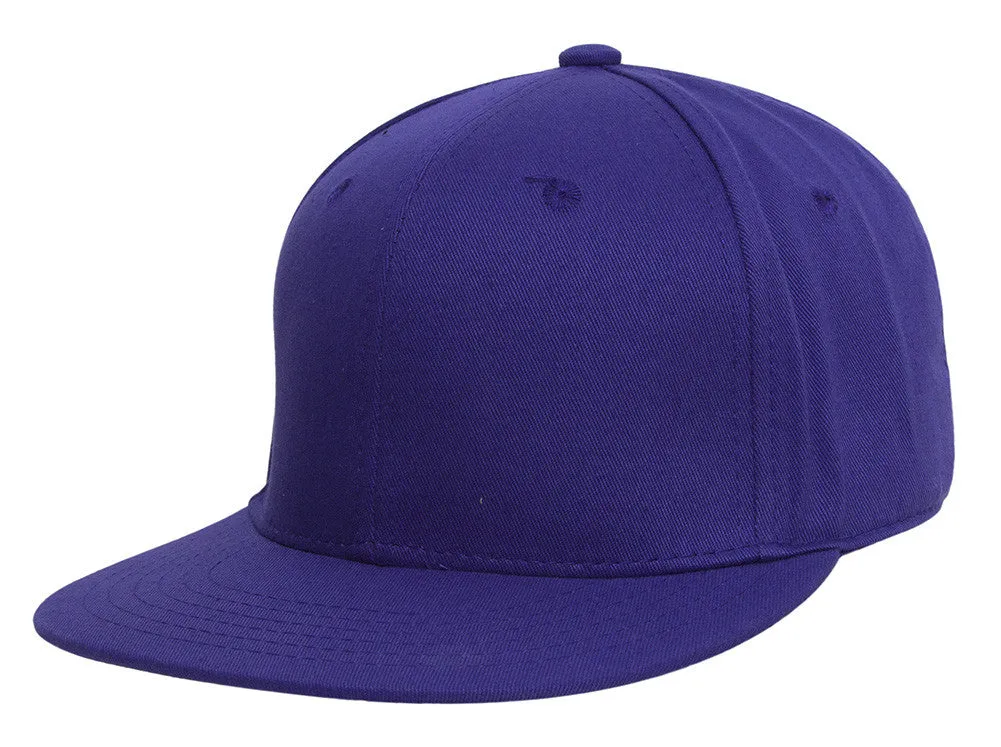 TopHeadwear Cotton Flat Bill Snapback