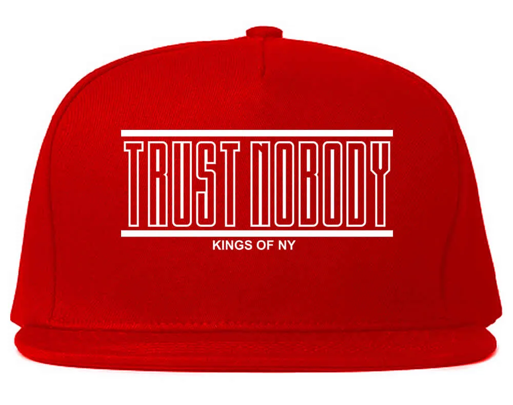 Trust Nobody Snapback Hat Cap