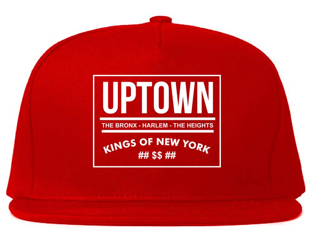 Uptown Bronx Harlem Washington Heights Snapback Hat Cap