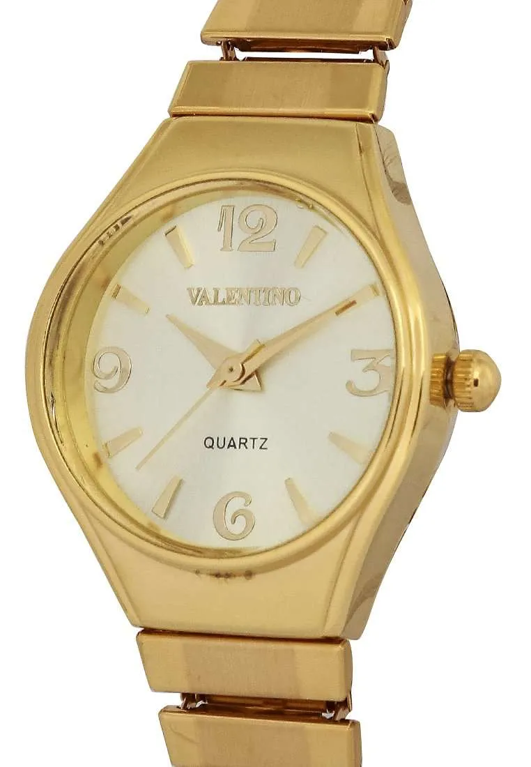 Valentino 20122279-GOLD DIAL Stainless Steel Watch for Women