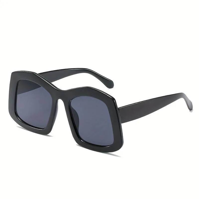 Y2K  Candy Color Irregular Frame Oversized Sunglasses